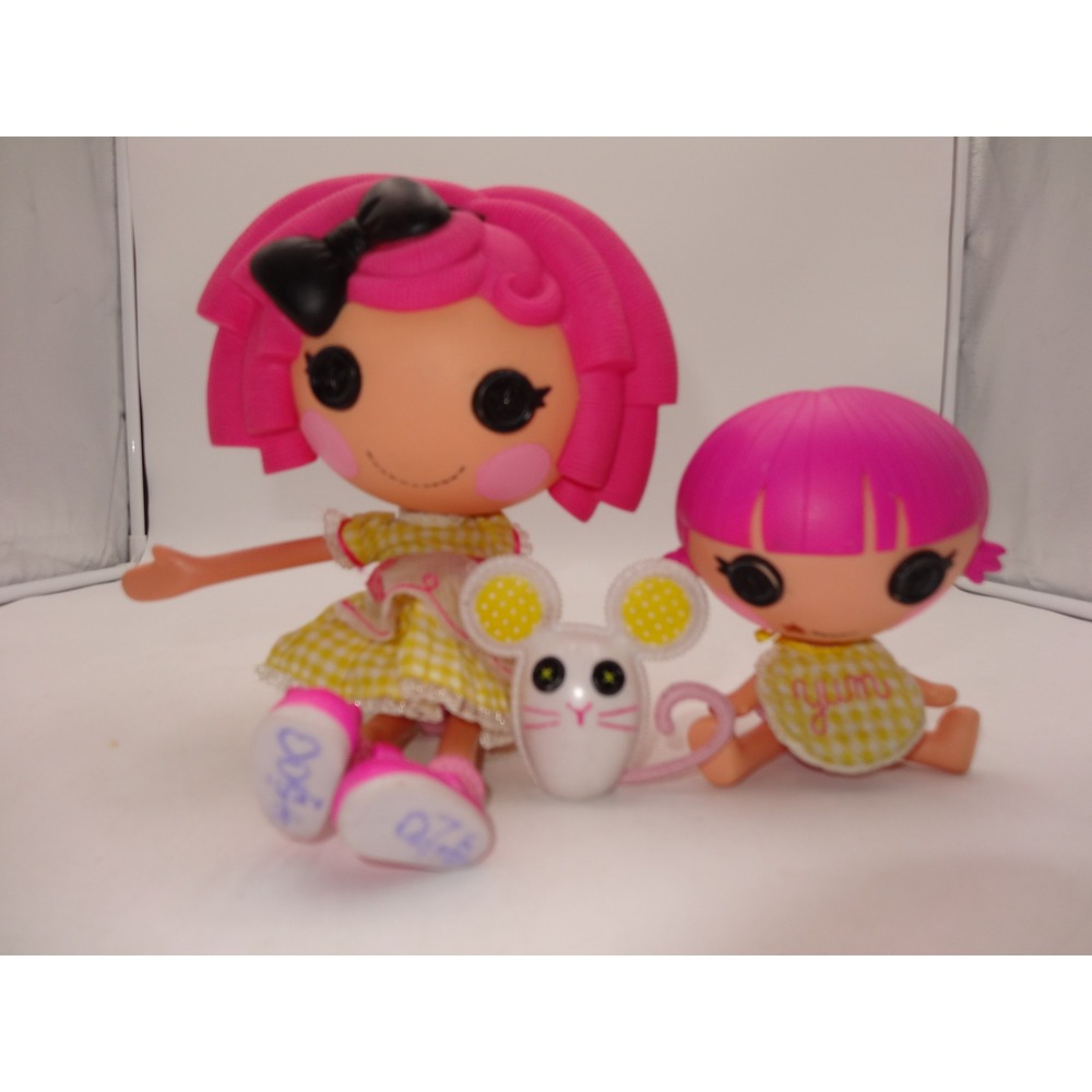 Lalaloopsy Crumbs Sugar Cookie Doll Full Size Pet and Littles Sprinkle Spice
